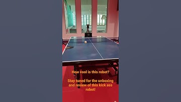 Hello Z3! You are such a cool Table Tennis Robot!