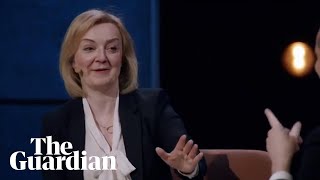 Liz Truss says she won't run for PM, but avoids question about cabinet role