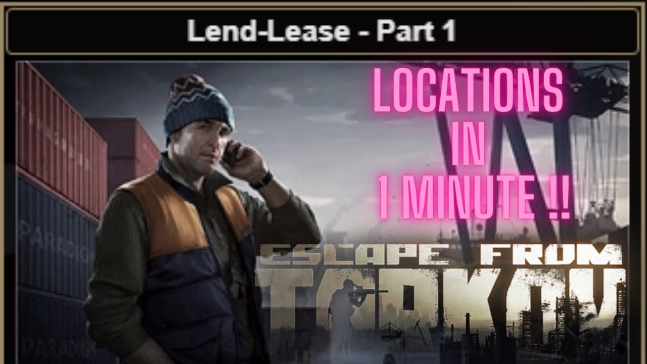 LendLease Part 1 Escape From Tarkov One Minute Quest Guide Skier Woods Shorline eft YouTube LendLease Part 1 Escape From Tarkov One Minute Quest Guide Skier Woods Shorline eft YouTube