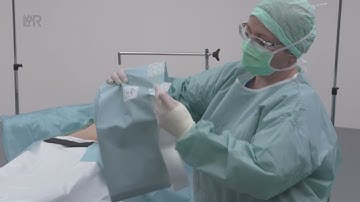 Application video Raucodrape® PRO Universal Set I