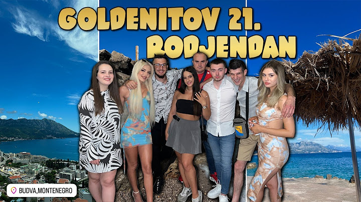 GOLDENITOV 21. RODJENDAN - I ovo se desilo...