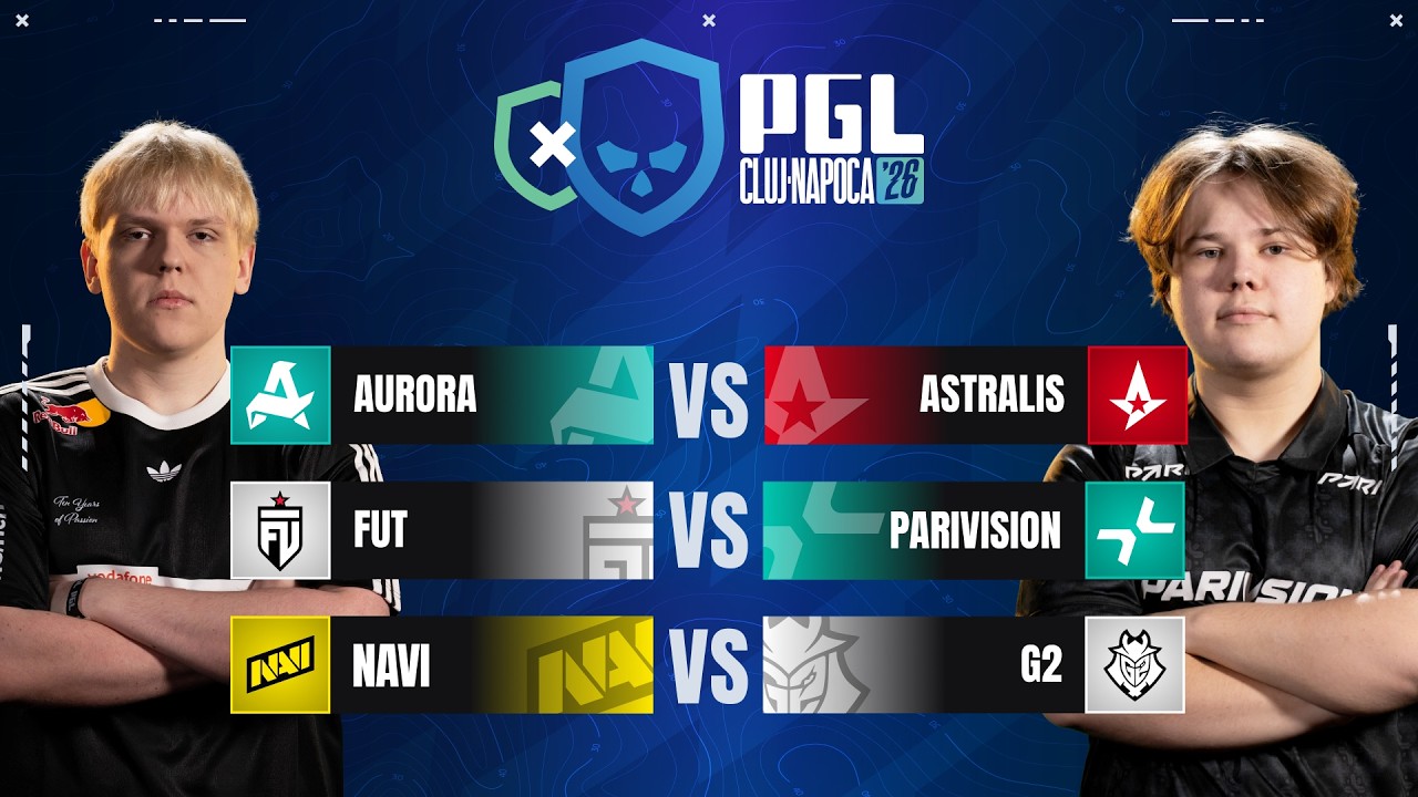 PGL Cluj-Napoca 2026 - SWISS ROUND - DAY 5 - MN CAST