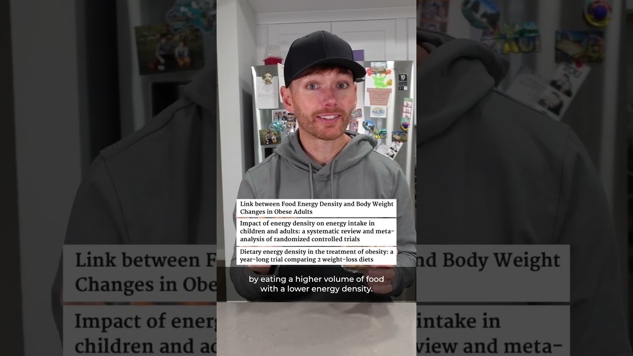 Lose Weight By Eating MORE FOOD!? The Science of Volume Eating. Response to 