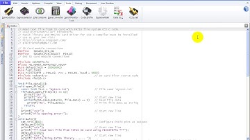 Read and display text file from FAT16 formatted SD card with PIC16F877A
