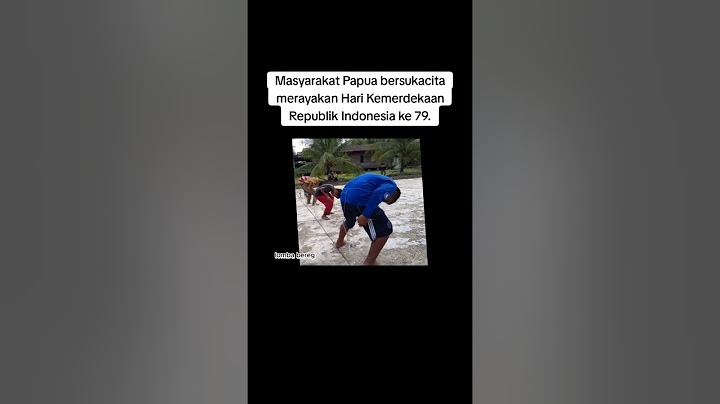 Masyarakat Papua bersukacita merayakan Hari Kemerdekaan Republik Indonesia ke 79.