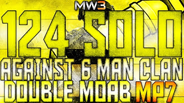 MW3 | Solo 124 Kills Speciliast | MP7 Double Moab