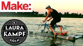 Laura Kampf's Water Bike!