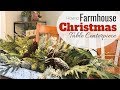 DIY Rustic Farmhouse Christmas Table Centerpiece DIY Rustic Farmhouse Christmas Table Centerpiece