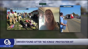 Police find alleged driver after hit-skip at No Kings Rally in Jackson Township