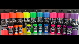 Pintura Wicked Colors Fluorescente - 60ml video