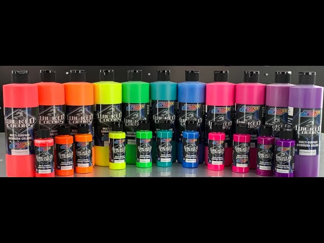 Wicked Colors Fluorescent kit 6 colori