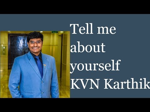 interview-question:tell-me-something-about-yourself-||-kvn-karthik-||-impact-kamareddy-||-2019