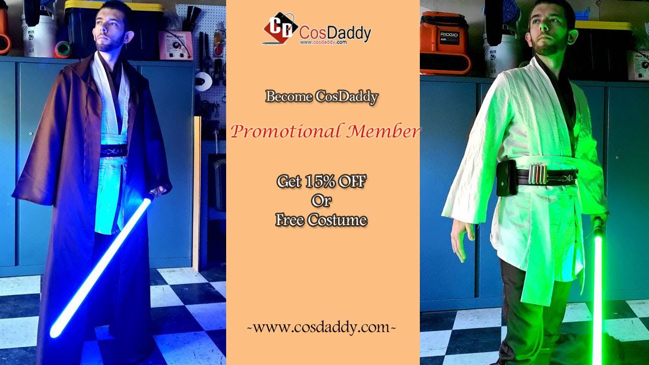 Cosdaddy | Star Wars Jedi Cosplay Costume Review
