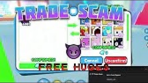 NEW Pet Simulator X TRADE SCAM Script / SUPER OP