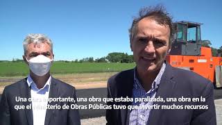 Meoni y Katopodis recorrieron en Junín obras que impactarán en la región