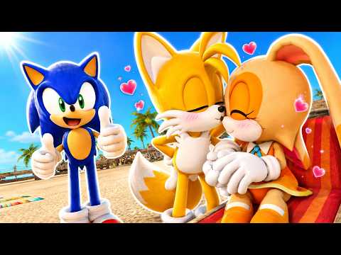 Tails KISSED Cream at the BEACH! Sonic VR