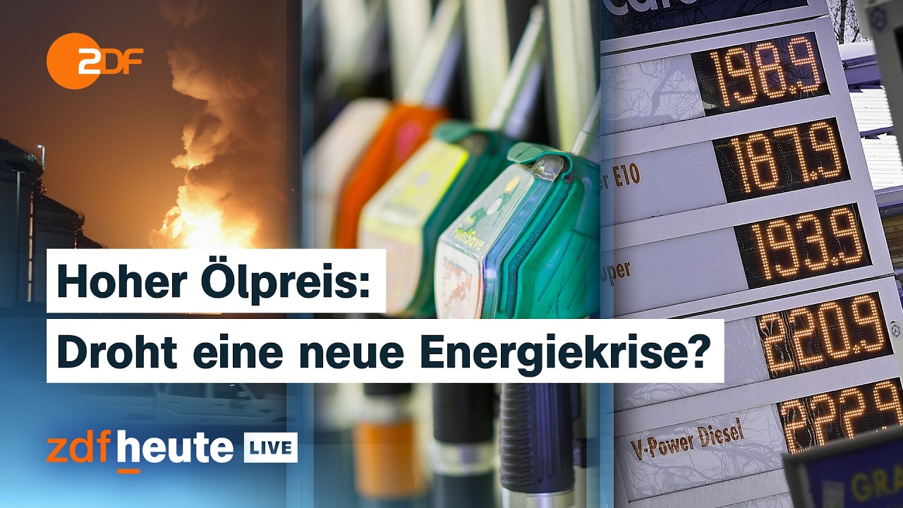Iran-Krieg treibt Ölpreis hoch – Welche weltweiten Auswirkungen das hat | ZDFheute live