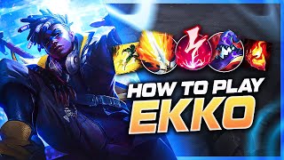 HOW TO PLAY EKKO MID SEASON 13 | Build & Runes | Season 13 Ekko guide | League of Legends screenshot 5