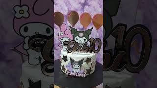 #kuromi #topodebolo #cake #decoracaodefestainfantil #cakedecorating #decoracaocriativa #inspiração