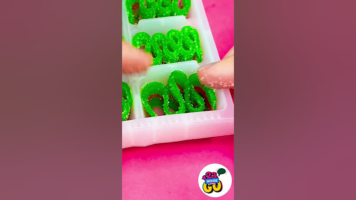 يا إلهي! هذه الحلوى المجمدة مذهلة ❄️🍬 #حلوى #عكس