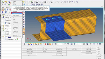 HyperMesh - applying boundary conditions
