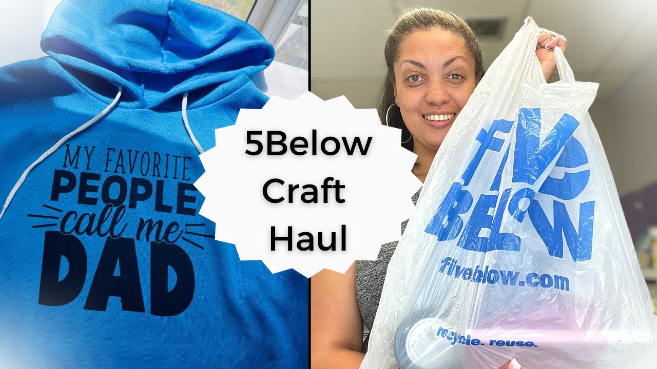 5 BELOW SUBLIMATION AND CRAFT HAUL!