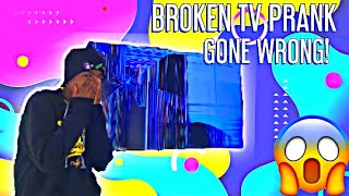 Broken TV Prank On My African Mom *Gone Wrong*😱(Must Watch!!!) What A Beating I Got For Y’all😔 screenshot 5