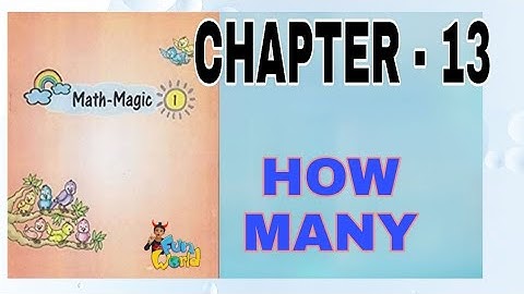 Class 1 | Chapter 13 | Ncert | Maths magic | How many
