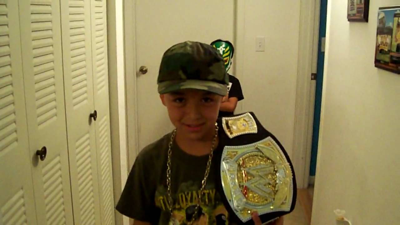 WWE NEW! PART 3 Little John Cena & Little Mysterio Beat Down.Interview