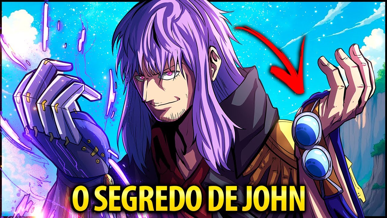 Teorias chocantes sugerem fruta desperta de captain john e ligação com shanks no universo one piece