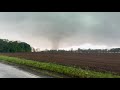 Tornado storm system caught on in michigan