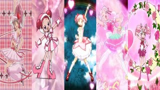 Pink Magical Girl Transformations