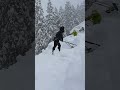豪雪地の雪下ろし⑥本当に屋根の上? 2026年1月31日 旧木造校舎屋根@新潟県十日町市大池 #snowremoval