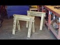 Making Great Sawhorses