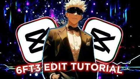 6ft3 Shadow Lady Edit Tutorial 😉 | CAPCUT | Full A-Z Tutorial 😇 |