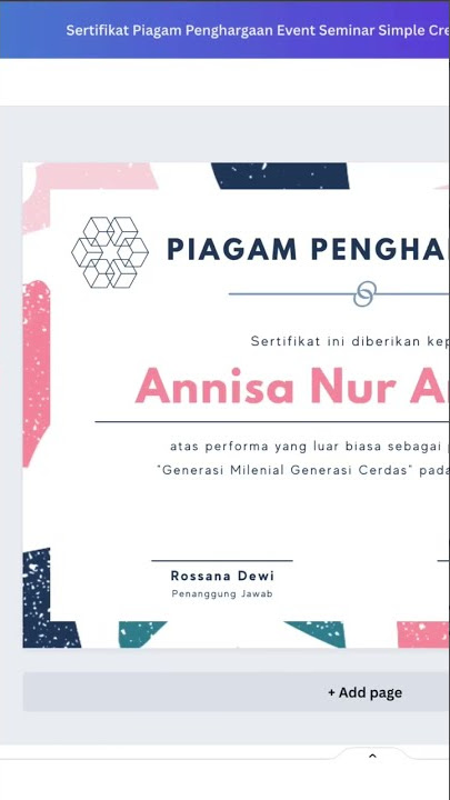 begini cara isi data (nama)  otomatis di Canva, berguna saat bikin sertifikat, undangan, IDcard, dll