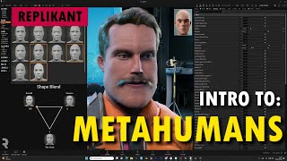 Making custom Metahumans in Replikant screenshot 3