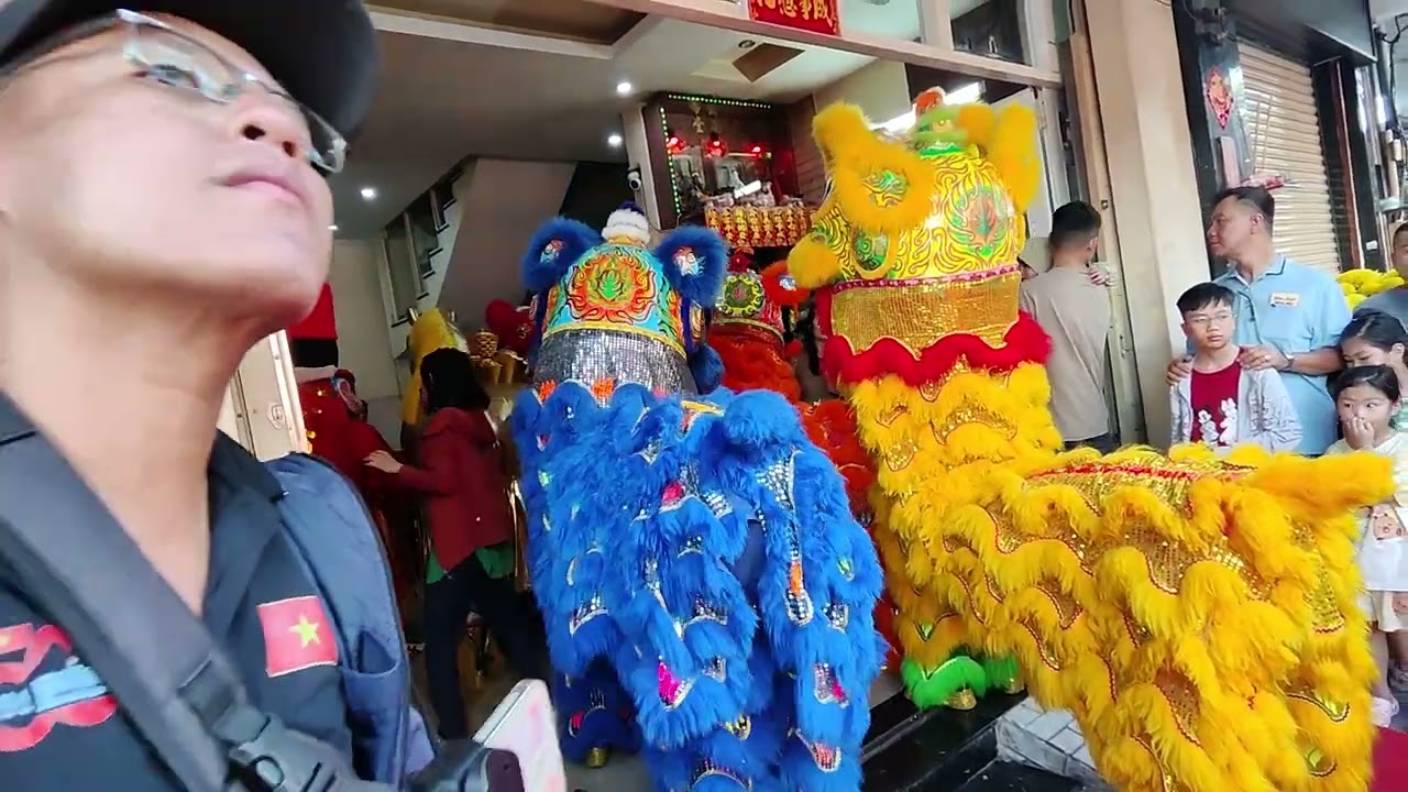 Múa Lân Sư Rồng Đoàn Nhơn Nghĩa Đường (Zanh Zi Thòng) Mùng 2 Tết Bính Ngọ 2026. Full show.