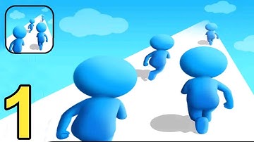 Dual Army Run - Stickman Clash - Gameplay Walkthrough All Levels 1 to 10 Part 1