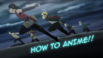 How to animate a Naruto run in Blender