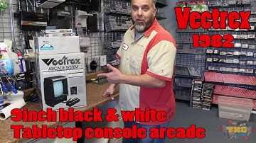 Vectrex System Demo along with 3d  Imager how it works and plays