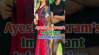 Ayesha Akram TikToker Girl Lahore Memes