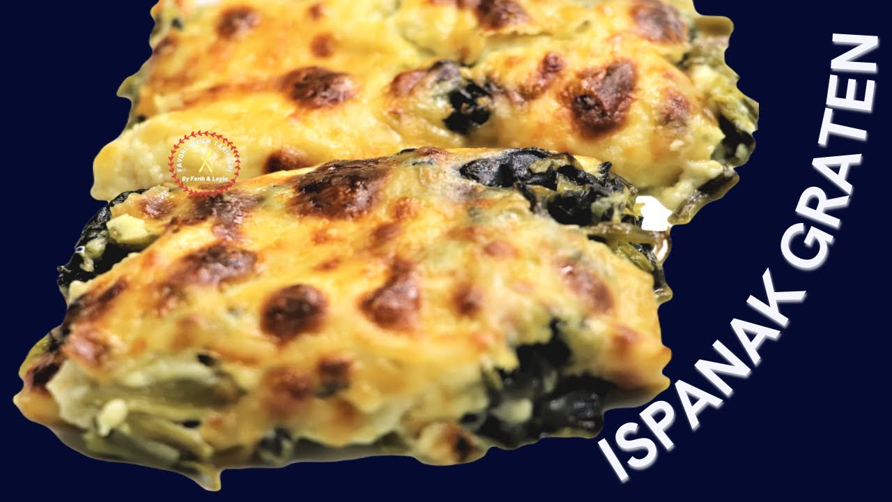 Ispanak Yemeği / Ispanak Graten / Fırında Ispanak Tarifi / Ispanağı birde böyle yapın