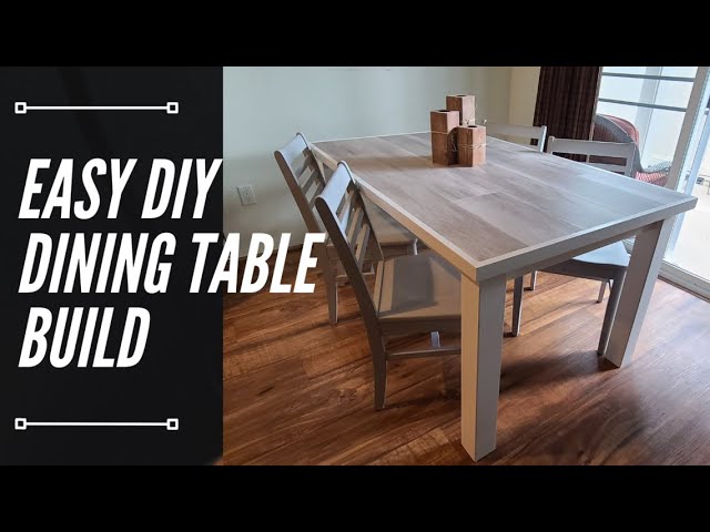 Diy Build A Kitchen Table