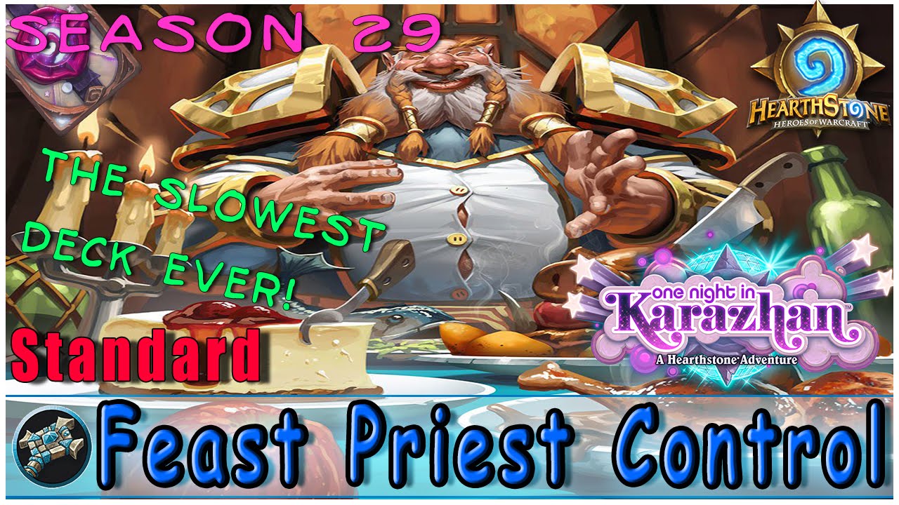 Hearthstone Kibler's Priest of the Feast Control Priest Deck