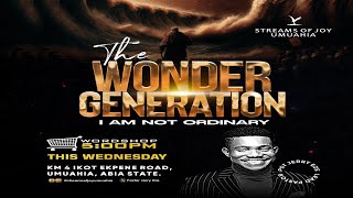 WORDSHOP || THE WONDER GENERATION - I AM NOT ORDINARY || 8TH MAY 2024