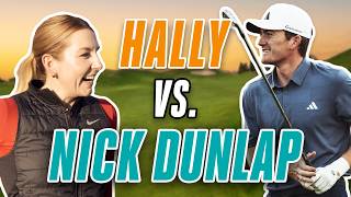 Nick Dunlap vs. Hally Leadbetter | On The Tee | Golf Digest