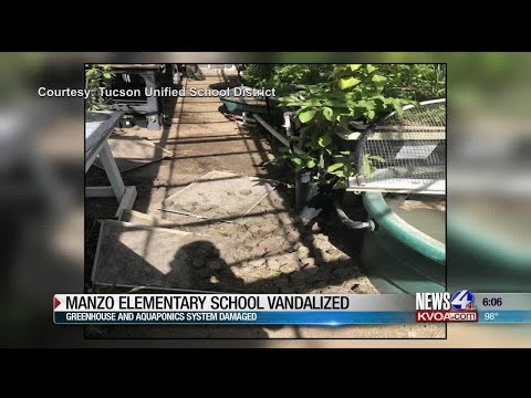 Manzo Elementary School vandalized