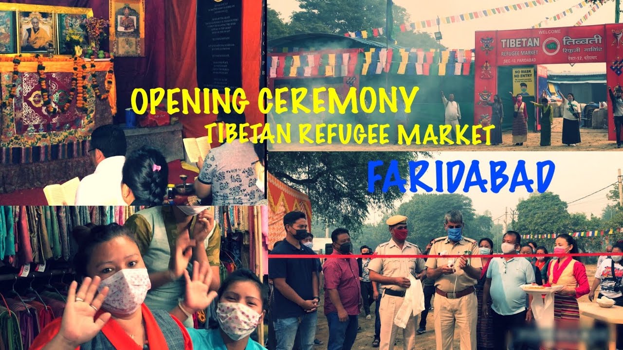 Tibetan Refugee Market Faridabad Opening Ceremony || By Jay Kanth Khan,Deputy S.H.O.Central Police.
