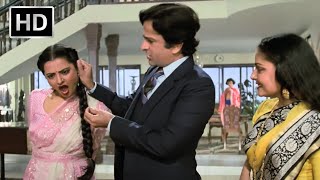 सल भ आध घर वल हत ह Basera Shashi Kapoor, Rakhee, Rekha Best Comedy Hd Scene